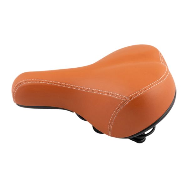 Sella per bicicletta comfort marrone
