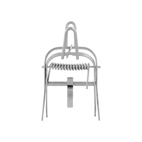 Morsetto per talpa da giardino zincato con maniglia