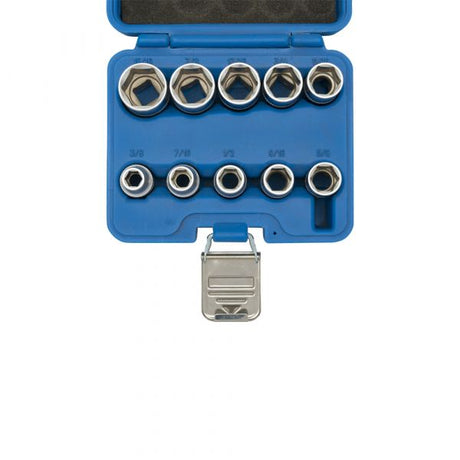 Set di bussole 1 2 10 pezzi pollici