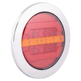 Fanale posteriore dinamico a LED rotondo *