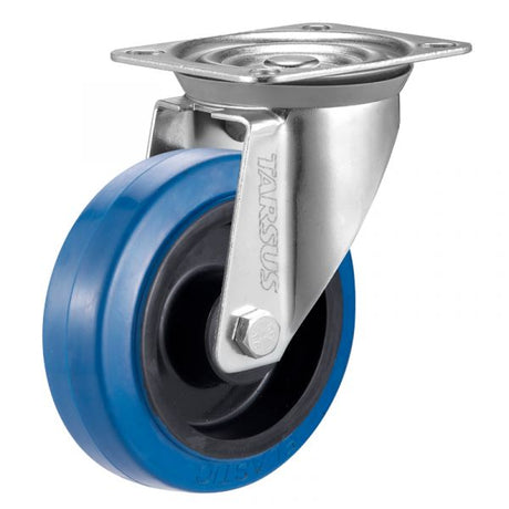 Ruota girevole Tarso 160 mm. blu