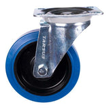 Ruota girevole Tarso 160 mm. blu