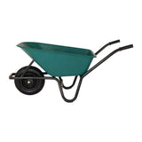 Carriola contenitore plastica verde 85 litri HQ antigoccia