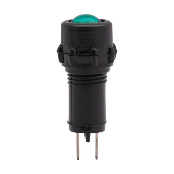 Indicatore LED verde.