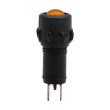 Indicatore luminoso LED arancione.