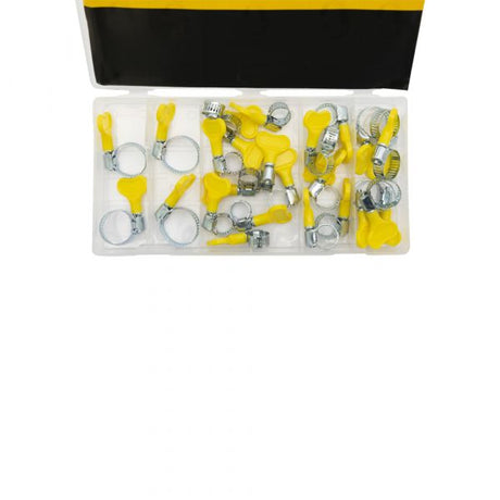 Fascette stringitubo Topgear con aletta. 26 pezzi.