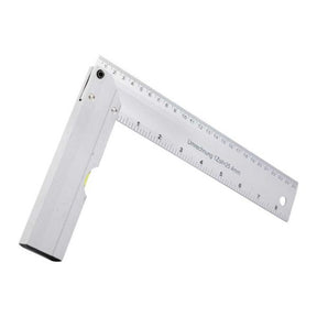 Gancio quadrato alu 25 cm.