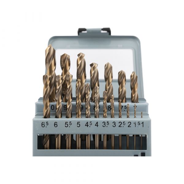 Set punte cobalto 19 pz.