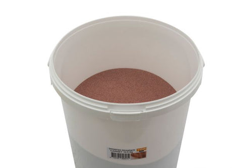 Benna per sabbiatura Abi 12,5 kg rossa 0,2-0,6 mm