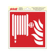 Adesivo manichetta antincendio - 200x200 mm.