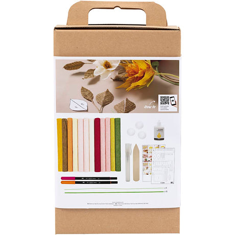 Creative Company Hobbyset Crepe Paper Flowers Bouquet