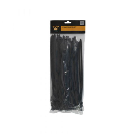 Fascette Topgear fascette 300x8, 100 pezzi nere