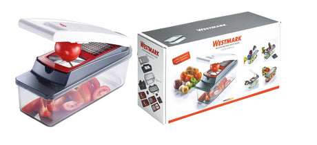 Taglierina multiuso Westmark da 12 pezzi con vassoio di raccolta 315x115x145mm