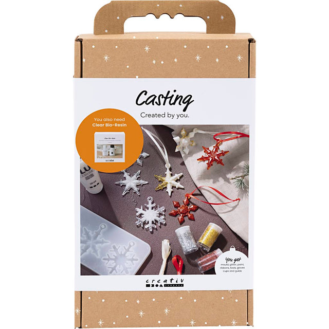 Set hobby aziendale creativo per la fusione dei fiocchi di neve
