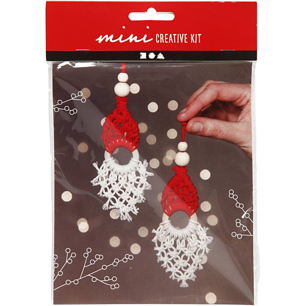Azienda creativa https: www.cchobby.nl creative-mini-kit-macrame-elf-h-14-cm-1-doos