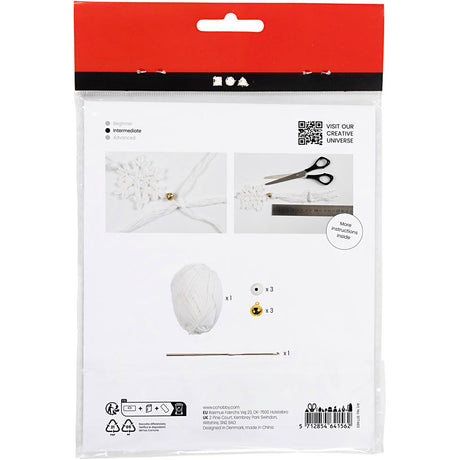 Https: www.cchobby.nl mini-hobbyset-crochet-snowflakes-white-1-box
