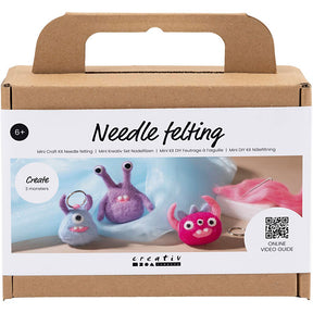 Creative Company Mini Hobbyset Needle Felt Monster
