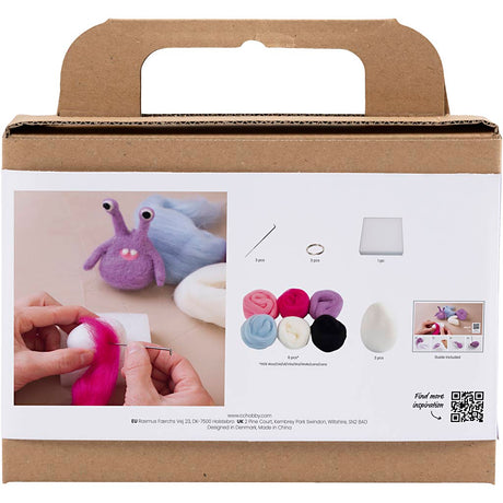 Creative Company Mini Hobbyset Needle Felt Monster