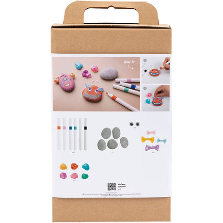 Creative Company Hobbyset Stone Decoration Craft Set