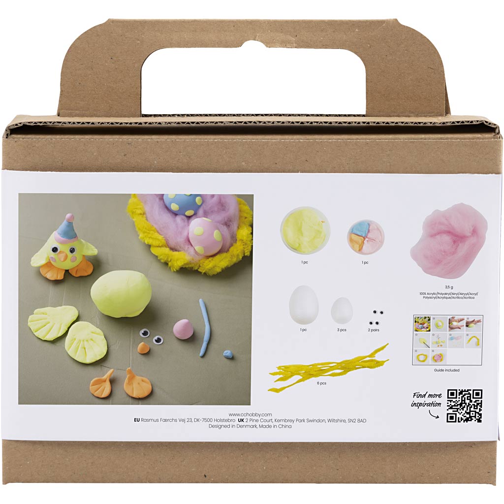 Azienda creativa https: www.cchobby.nl mini-hobbyset-boetseren-Easterproducts-lightblue-orange-pastel-pink-lightgiallo-1-box