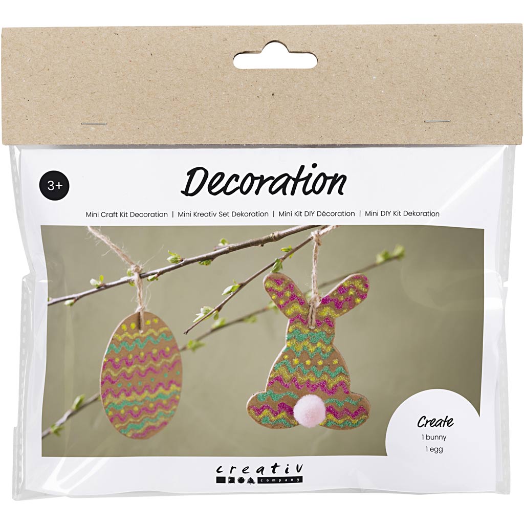 Mini set hobby della Creativ Company Decorazione con figure pasquali