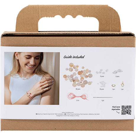 Azienda creativa https: www.cchobby.nl mini-hobbyset-jewelry-necklaces-and-bracelet-pink-1-box
