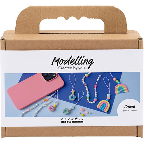 Azienda creativa https: www.cchobby.nl mini-hobbyset-boetseren-mobiele-bedel-diverse-kleur-1-doos