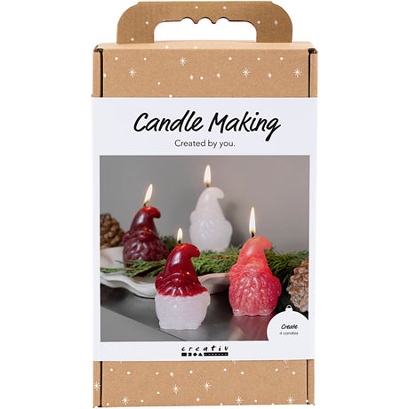 Azienda creativa https: www.cchobby.nl hobbyset-candle-making-christmas-mat-transparant-red-1-doos