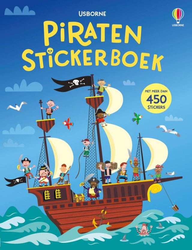 Libro di adesivi pirata 5+