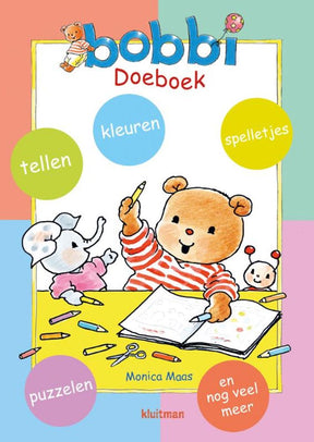 Libro di attività di Bobbi. 3+