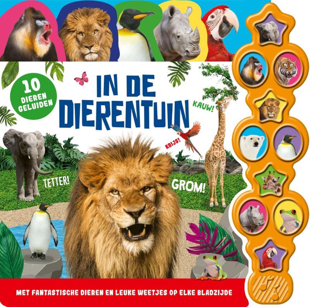 Il libro suona il libro allo zoo