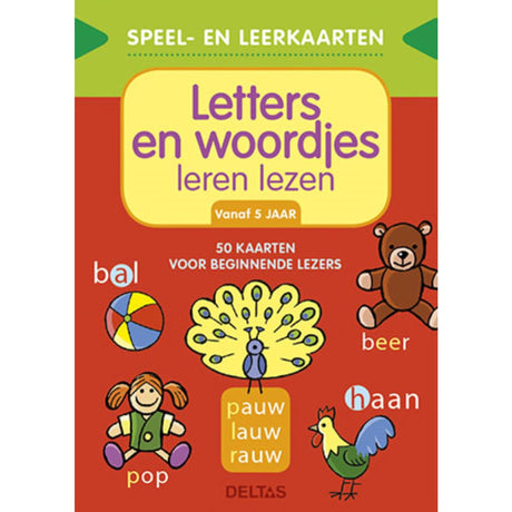 DeltaS Play and Learning Cards - Impara a leggere lettere e parole (5+)