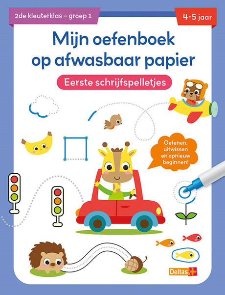 Quaderno Deltas carta lavabile giochi prima scrittura (4-5 anni)