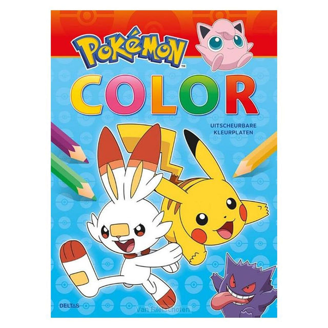 Libro da colorare a colori Pokemon Pokemon