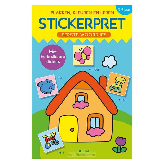 Divertimento adesivo Deltas - prime parole (3-5 anni)