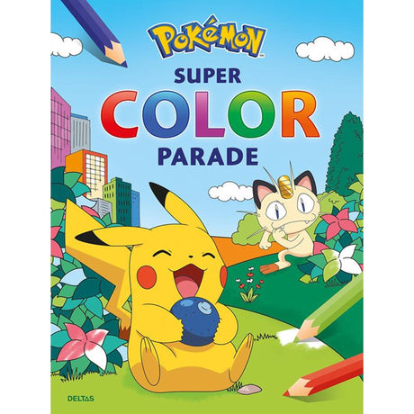 Libro da colorare Pokemon Super Color Parade