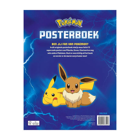 Libro poster dei Pokémon Delta