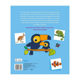 Delta nel libro degli adesivi dello zoo