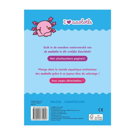 Delta adoro il color block degli axolotl