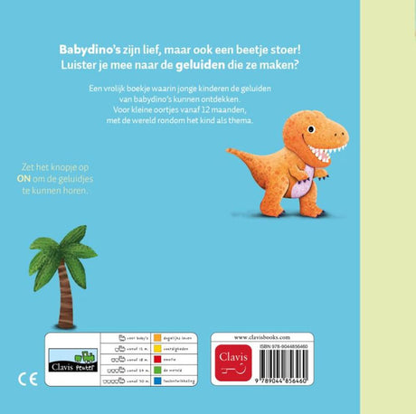 Clavis baby dinosauri - libretto dei suoni