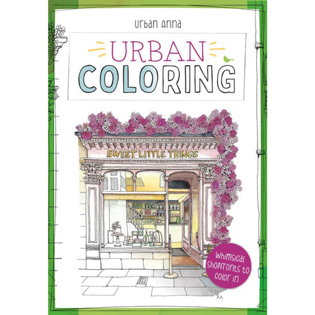 Libro da colorare di Kluitman da colorare urbano