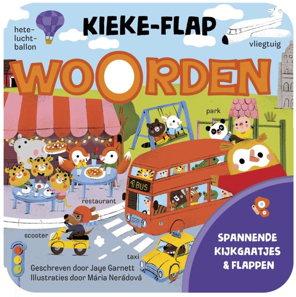 Flapjesboek: parole peek-a-flap 2+