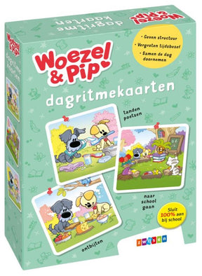 Woezel pip carte ritmiche giornaliere. 3+