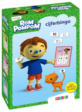 Zwijsen romppompom numero bingo. 4+
