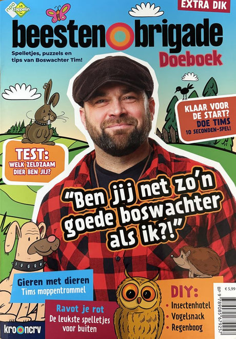 Libro speciale delle attività della brigata di animali Netherlands bv extra spesso