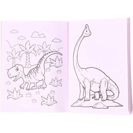 Il mio più bel libro da colorare sui dinosauri di 48 pagine
