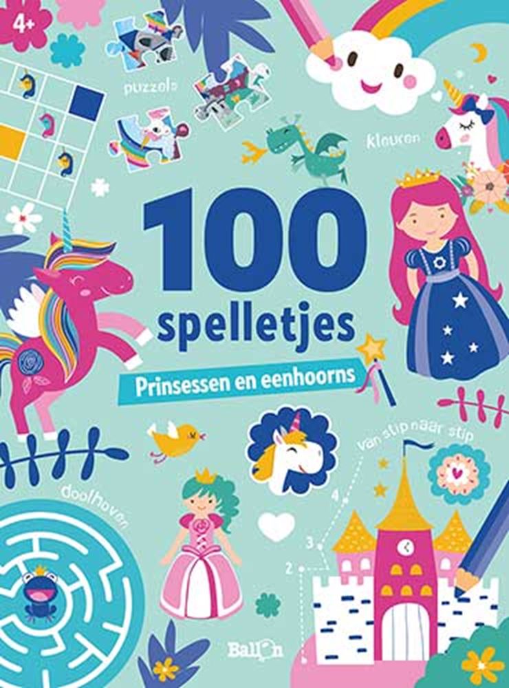 100 giochi, principesse e unicorni.