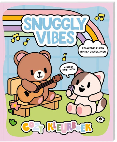 Accogliente libro da colorare per adulti - snuggl