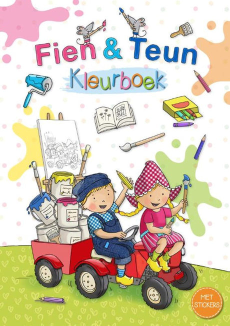 Libro da colorare fien teun degli editori WPG. 2+