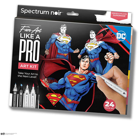 Azienda creativa https: www.cchobby.nl hobbyset-illustrazione-superman-diverse-colors-1-doos